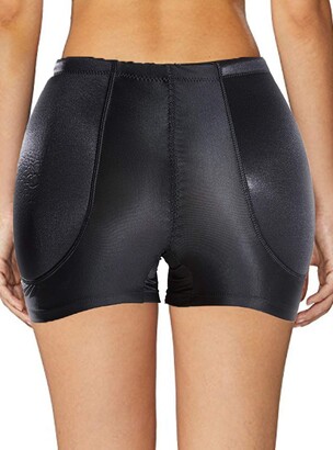 Plus Size Booty Shaper Butt Lifter Panties Butt Lift Underwear Buttock  Booster Shapewear Women Body Shaper Push Up Short size XL Color Black
