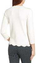 Thumbnail for your product : Halogen R Scallop Edge Sweater