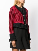 Thumbnail for your product : Alexander Wang Tweed Fishnet Jacket