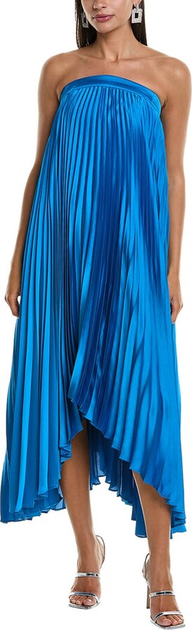Jordyn Satin Midi Dress