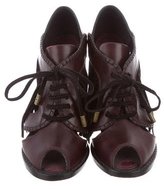 Thumbnail for your product : Louis Vuitton Leather Fringe-Accented Booties