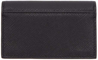 Prada Black Multi Compartment Wallet