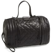 Thumbnail for your product : Marc by Marc Jacobs 'Moto Barrel' Quilted Leather Satchel
