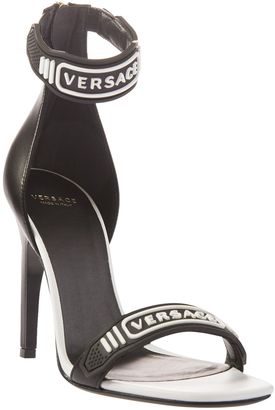 Versace Logo Platform Sandals