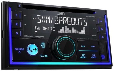 JVC KW-R930BTS 2-Din CD Receiver featuring Bluetooth / USB / SiriusXM / Pandora / iHeartRadio / Spotify / 13-Band EQ