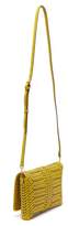 Thumbnail for your product : Anya Hindmarch The Neeson Woven Leather Cross Body Bag - Womens - Yellow