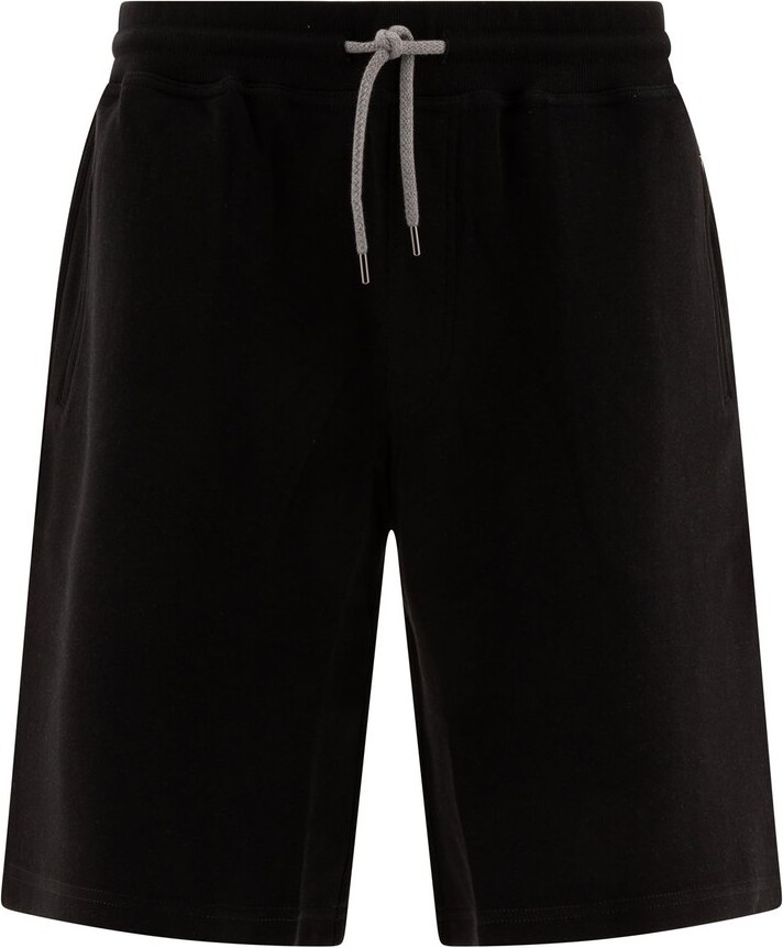 Brunello Cucinelli Drawstring Straight Leg Bermuda Shorts