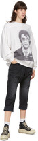 Thumbnail for your product : R 13 Black Staley Cross-Over Jeans