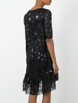 Thumbnail for your product : Saint Laurent star pattern midi dress