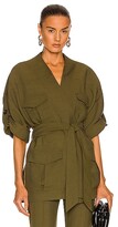 Thumbnail for your product : Alexandre Vauthier Mini Jacket in Army