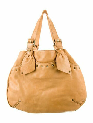 Marc by Marc Jacobs Studded Leather Tote Brass