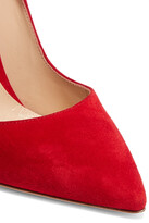 Thumbnail for your product : Gianvito Rossi 105 Suede Pumps - Red
