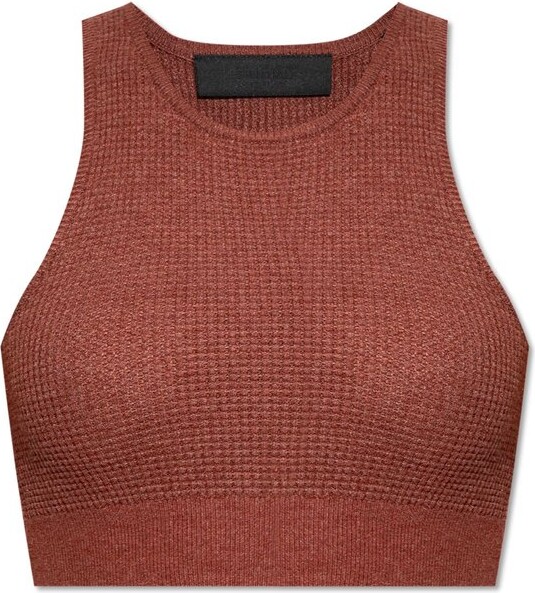 Essentials Waffle Ribbed Sport Tank Top