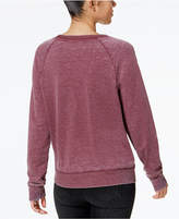 Thumbnail for your product : Pretty Rebellious Juniors' Raglan-Sleeve Metallic-Graphic Sweatshirt