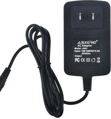 ABLEGRID AC DC Adapter For UltraBrite SL9066 LED Desk Lamp COSTCO NO. 1041303 SL1203000 Power Supply Cord Cable PS Wall Home Charger Input: 100 -...
