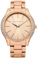 Thumbnail for your product : French Connection Maiden Stainless Steel Rose Tone Bracelet Ladies Watch