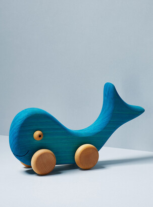 Atelier cheval de bois Blue whale