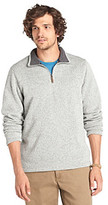 Thumbnail for your product : Bass Men's Long Sleeve Fleece Quarter Zip Pullover