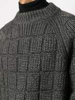Thumbnail for your product : Ermenegildo Zegna XXX checked texture jumper