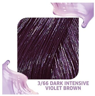 Wella Professionals Color Fresh Semi-Permanent Colour Dark Intense Violet Brown 75ml Duo Pack