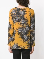 Thumbnail for your product : Andrea Marques Printed Silk Blouse