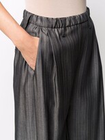 Thumbnail for your product : Stephan Schneider Wide-Leg Pinstripe Trousers
