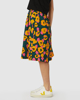 Thumbnail for your product : gorman Women's Green Chino Shorts - Leopard Lemonade Skort - Size One Size, 6 at The Iconic
