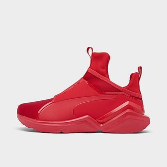 red puma shoes