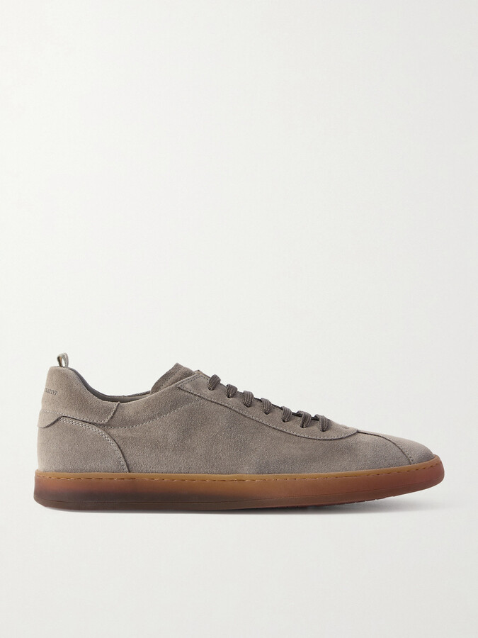 Officine Creative Halo 001 Suede Sneakers