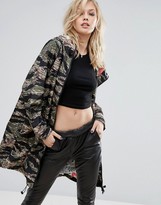 Thumbnail for your product : Replay Camo Parka Jacket