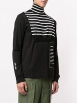 Thumbnail for your product : TAKAHIROMIYASHITA TheSoloist. Striped Wool Cropped Top