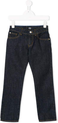 Emporio Armani Emporio Armani Kids classic straight leg jeans