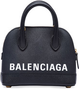Thumbnail for your product : Balenciaga Ville XXS AJ Top-Handle Bag with Logo