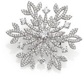 Thumbnail for your product : Adriana Orsini Pavé Sterling Silver Snowflake Pin