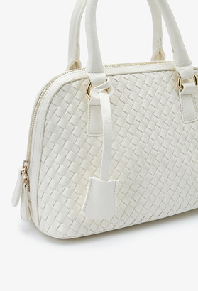Forever 21 faux leather dome satchel