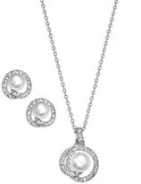 Thumbnail for your product : Charter Club Silver-Tone Faux Pearl and Glass Crystal Jewelry Set