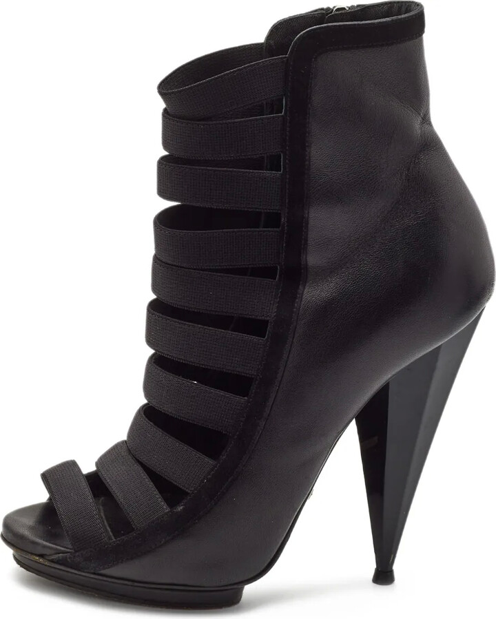 Gucci Pre-Owned 130mm Strapped Ankle Boots