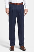 Thumbnail for your product : Nordstrom 'Classic' Smartcare(TM) Relaxed Fit Double Pleated Cotton Pants