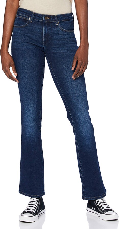 vans with bootcut jeans