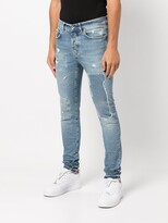 Thumbnail for your product : Purple Brand Heavy Repaired Skinny Jeans