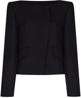 Thumbnail for your product : Low Classic Boat Neck Single-Breasted Blazer