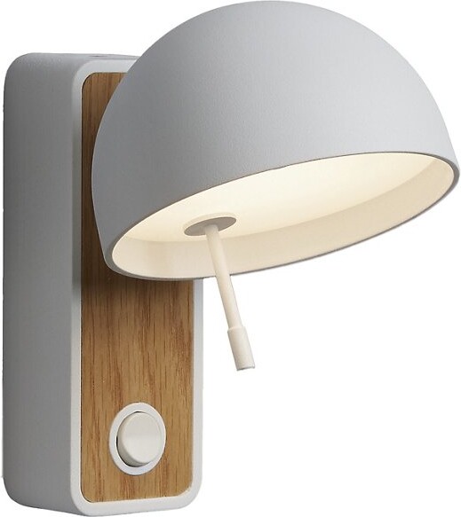 Bover Beddy A/01 Wall Sconce in Wood tones