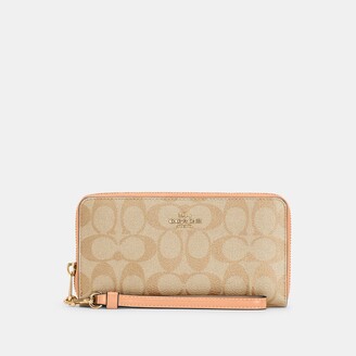 Coach Zip Around Wallet | Shop the world's largest collection of 