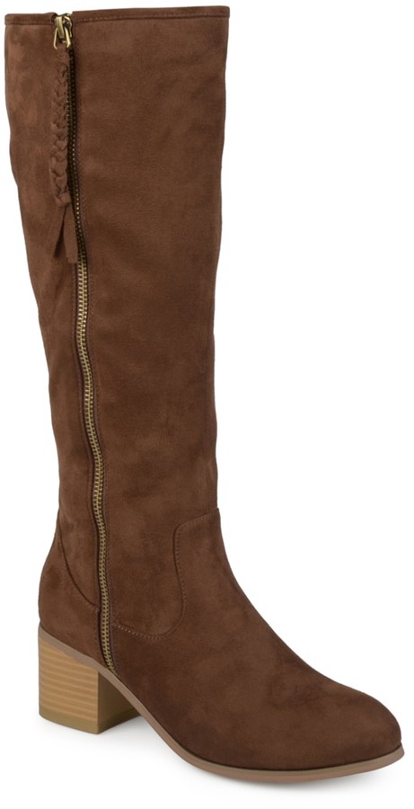 Dark Brown Knee High Boots 2025