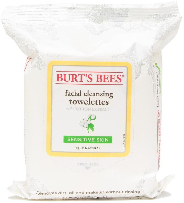 burt's bees cotton face wash