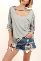 Thumbnail for your product : POL Distressed Tassel Denim