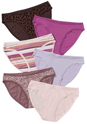 Pact Organic Cotton Classic Fit Bikini 6-Pack - ShopStyle Panties