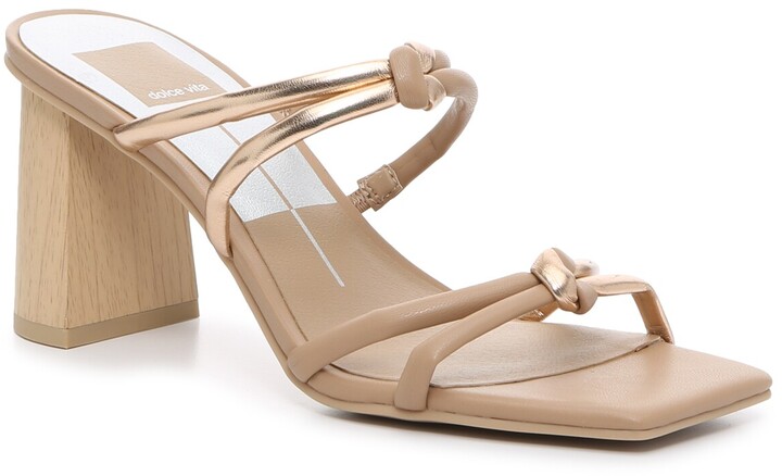 dsw nude sandals