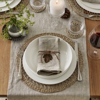 The White Company Seagrass Extra-Large Table Mat, Natural, One Size