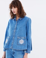 Thumbnail for your product : MiH Jeans Lace Vintage Shirt